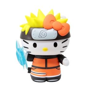 Kidrobot Naruto x Hello Kitty®️ Naruto Charge 8" Vinyl Figure